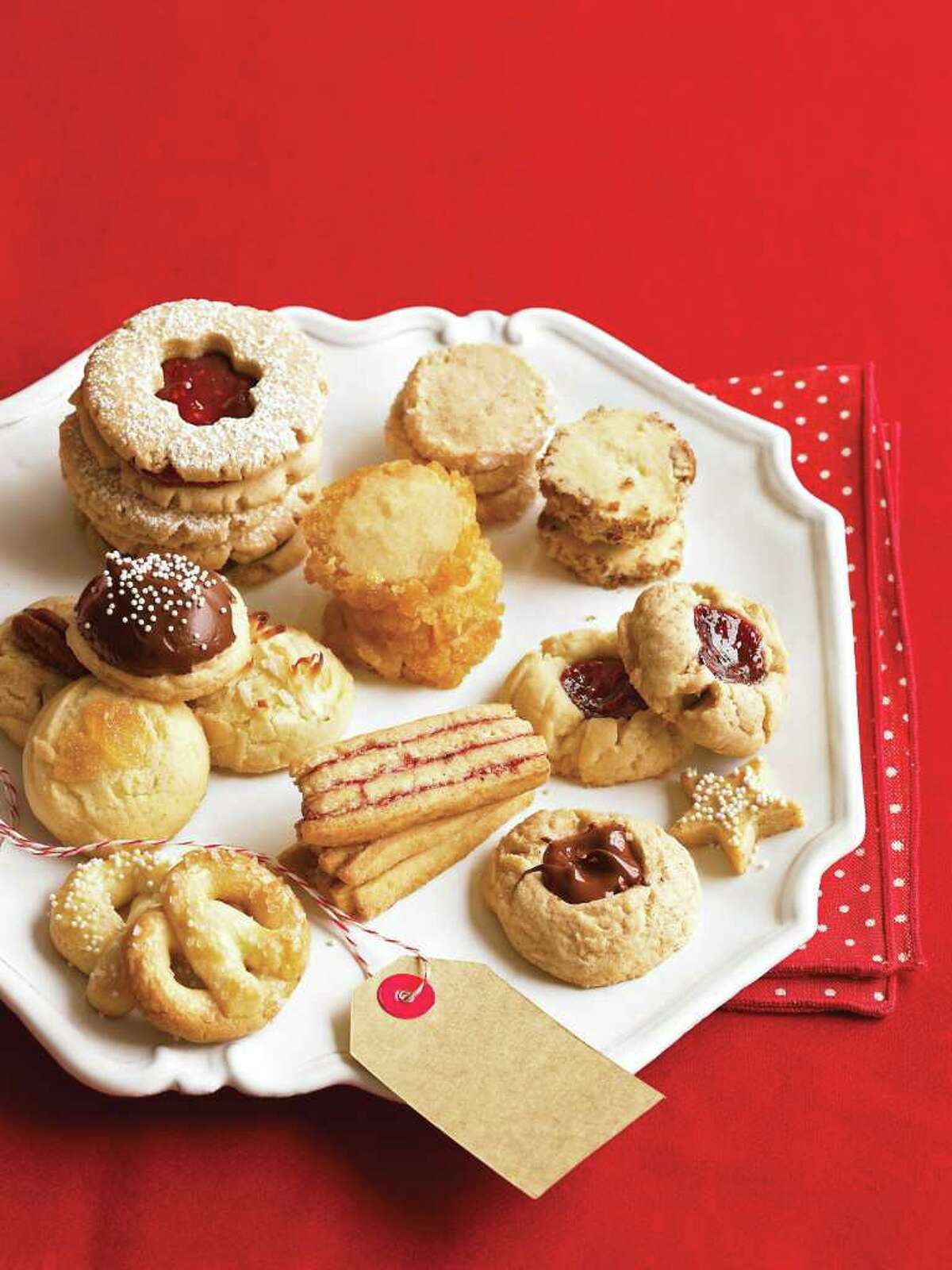 Cookies featured in Sandra Rose Gluck recipes, originally published in 2008
