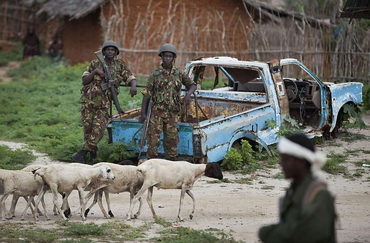 Kenyan Troops In Somalia