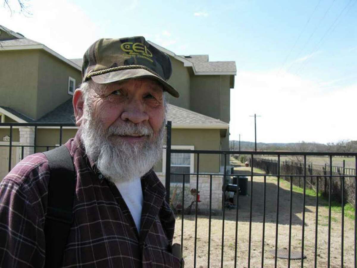 John Vogt sued to stop developers from building on an access easement from North Main Street in Boerne to a pasture he owns behind the Village at Stone Creek Apartments.