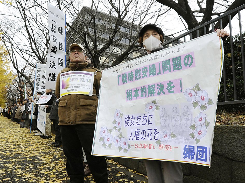 Koreans 1000th Protest Over Japans Wartime Acts