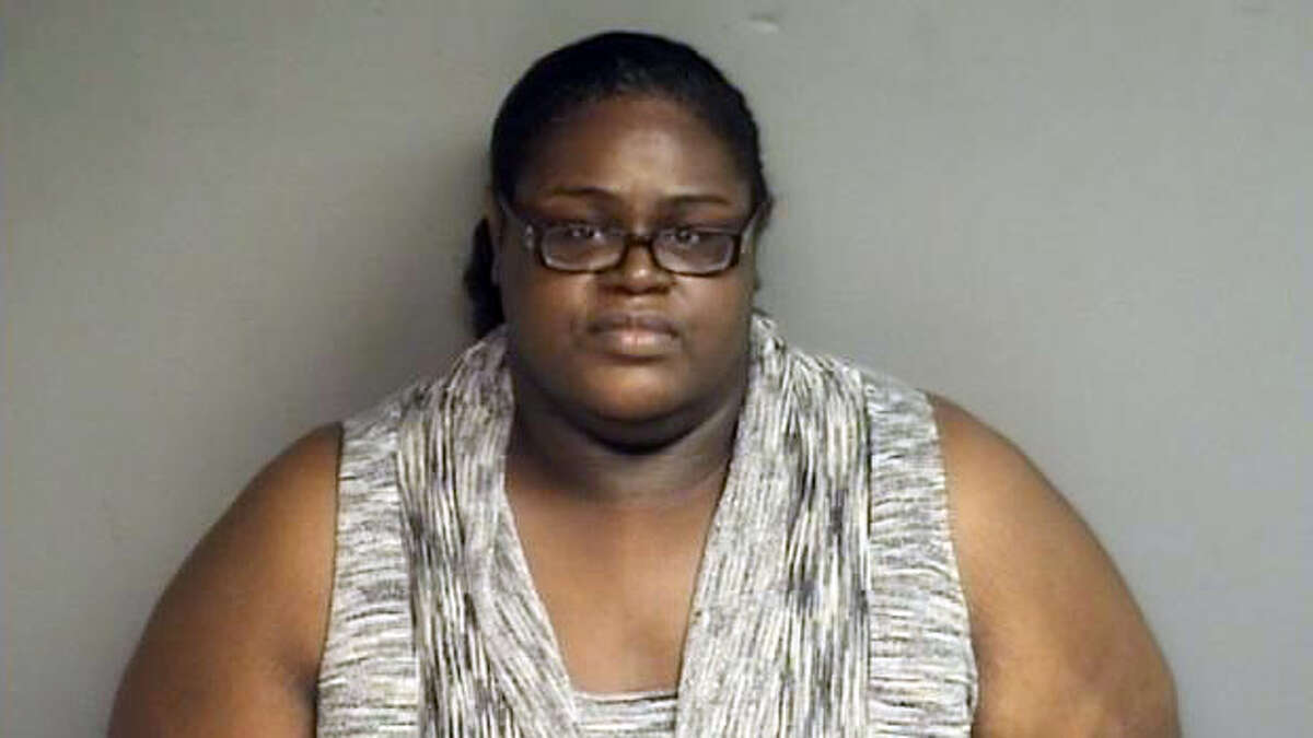 Angela Crandon, 34, of 677 Sylvan Ave., Bridgeport, was charged Thursday with first-degree larceny, second-degree forgery and third-degree forgery.