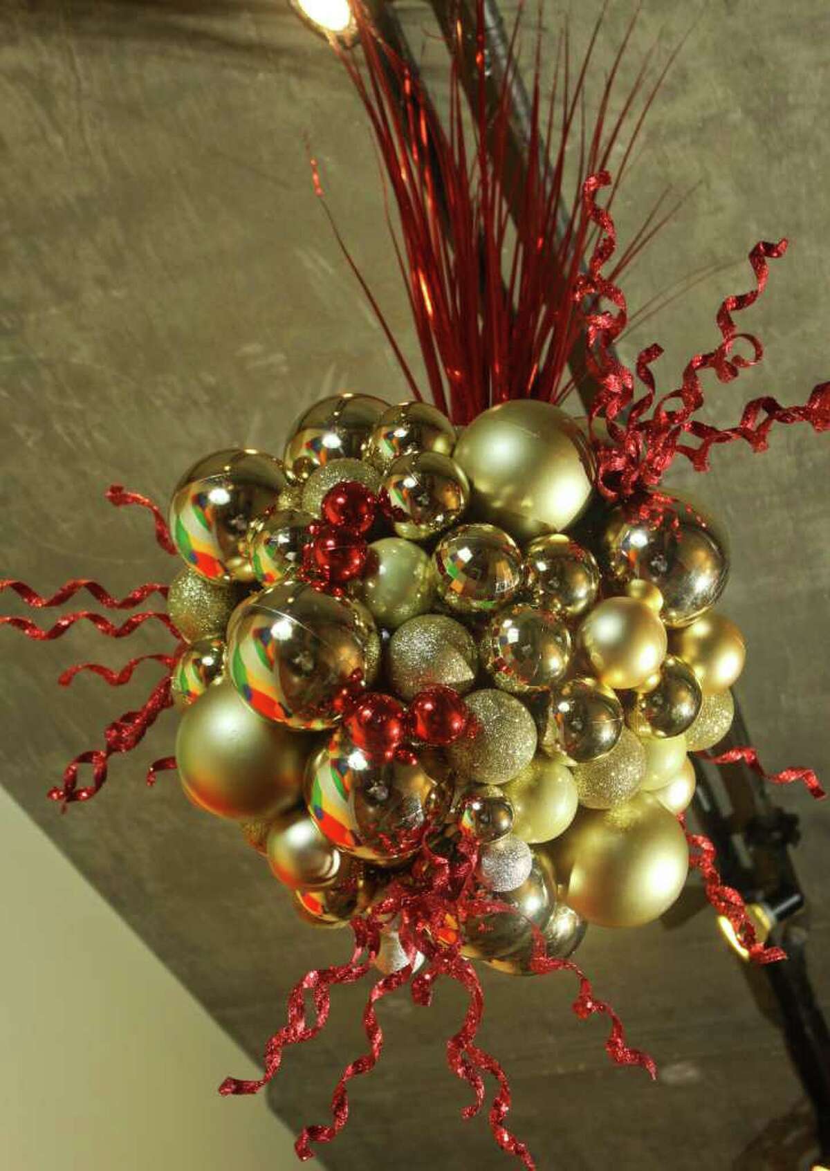 Where will Christmas ball ornaments bounce next?