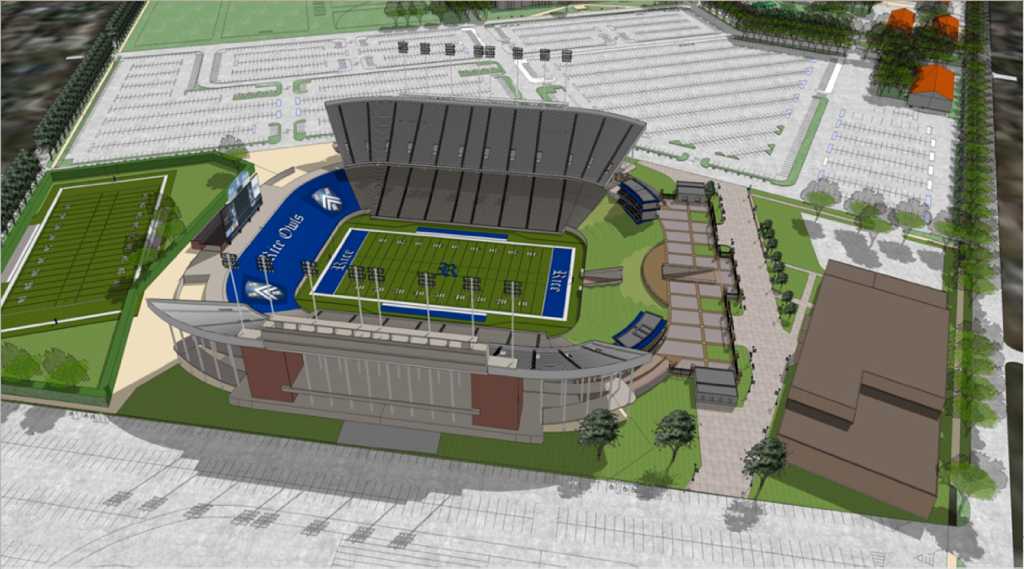 Rice Stadium: Site of 'firsts' for Houston and Walter P Moore