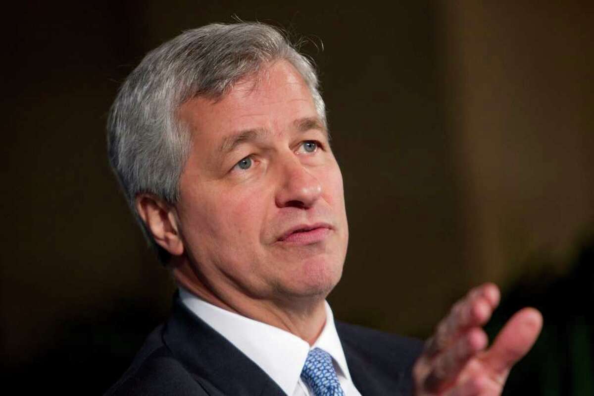 James "Jamie" Dimon, chief executive officer of JPMorgan Chase & Co., speaks at a conference on global capital markets competitiveness hosted by the U.S. Chamber of Commerce in Washington, D.C., U.S., on Wednesday, March 30, 2011. Dimon said cutting debt for home borrowers isn't the solution to the U.S. mortgage crisis. Photographer: Andrew Harrer/Bloomberg *** Local Caption *** James Dimon
