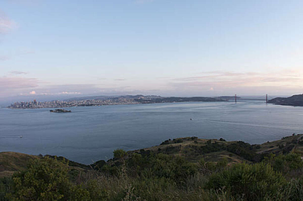 Pitching a tent on Angel Island: An urban camping story