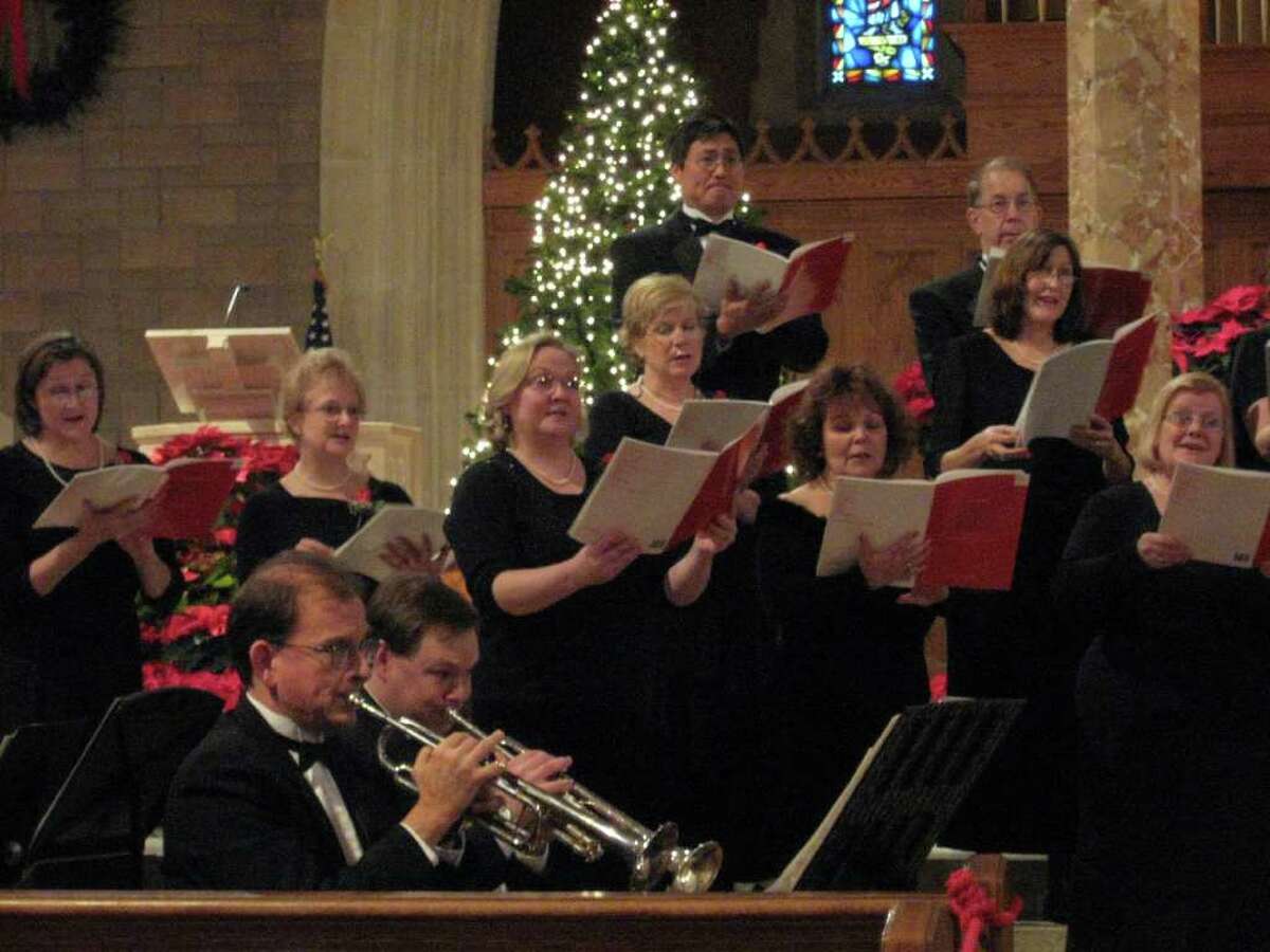The Connecticut Chamber Choir opens its 34th season Jan. 8 at 4 p.m. in Trumbull. Above is a scene from last year's concert.