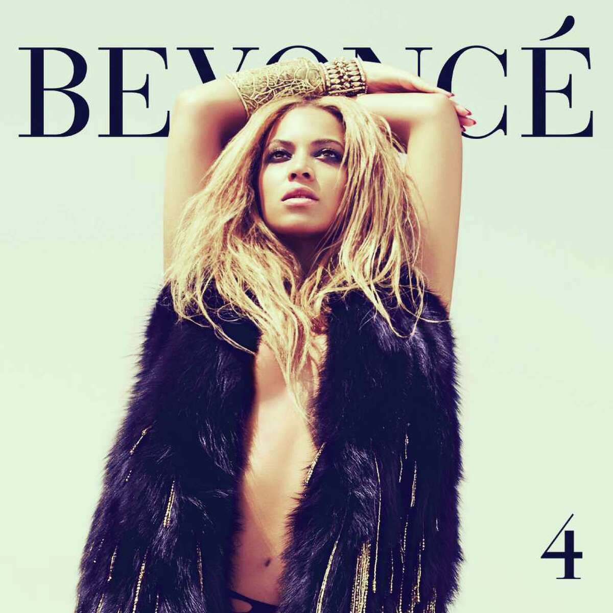 In this CD cover image released by Columbia Records, the latest release by Beyonce, "4," is shown. (AP Photo/Columbia Records)