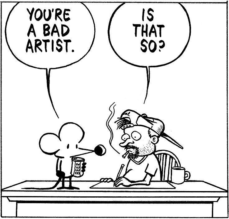 'Black and White and Read All Over,' through May 6