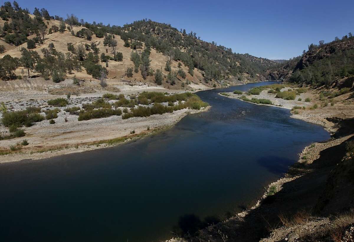 The Yuba River flows through the Excelsior property in Smartsville, Calif., on Thursday, Oct. 1, 2009. The Trust for Public Land is acquiring several hundred acres of private land and will eventually transfer it to public open space.