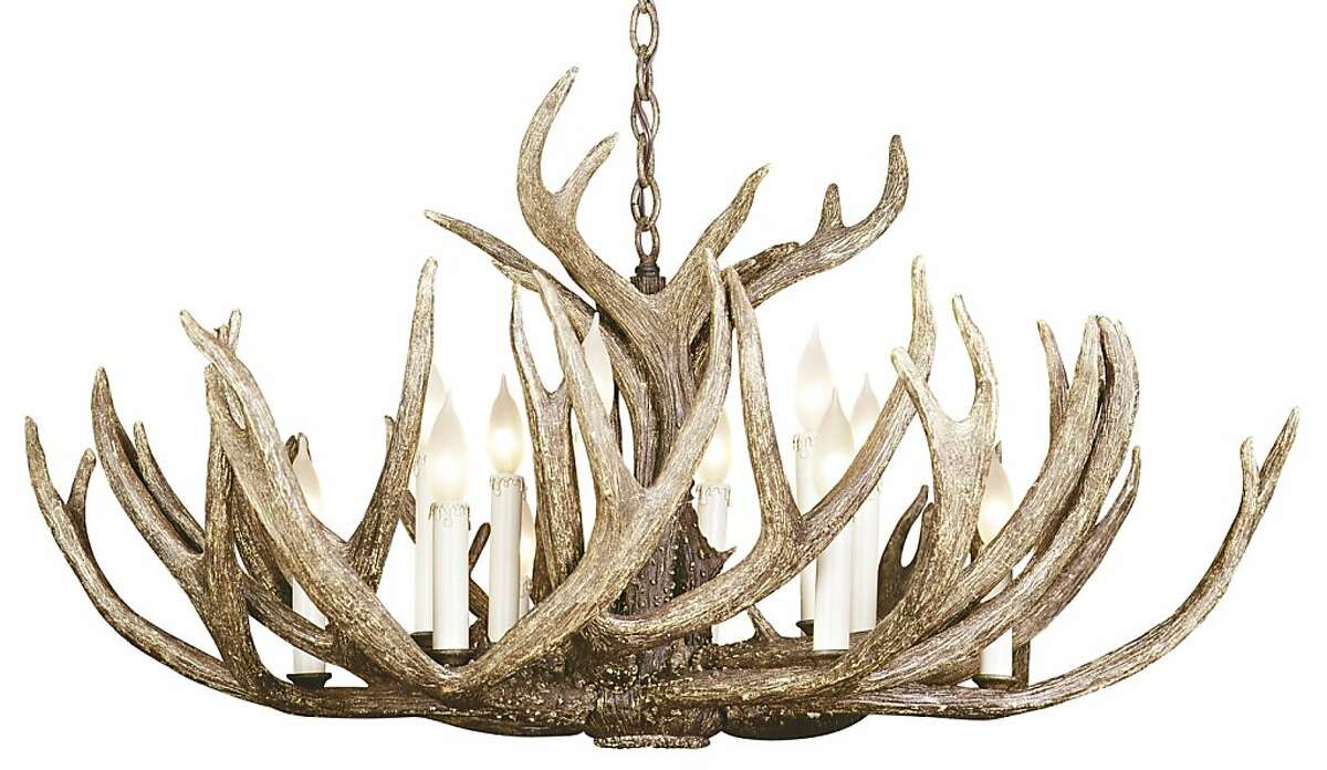 buck horn chandelier