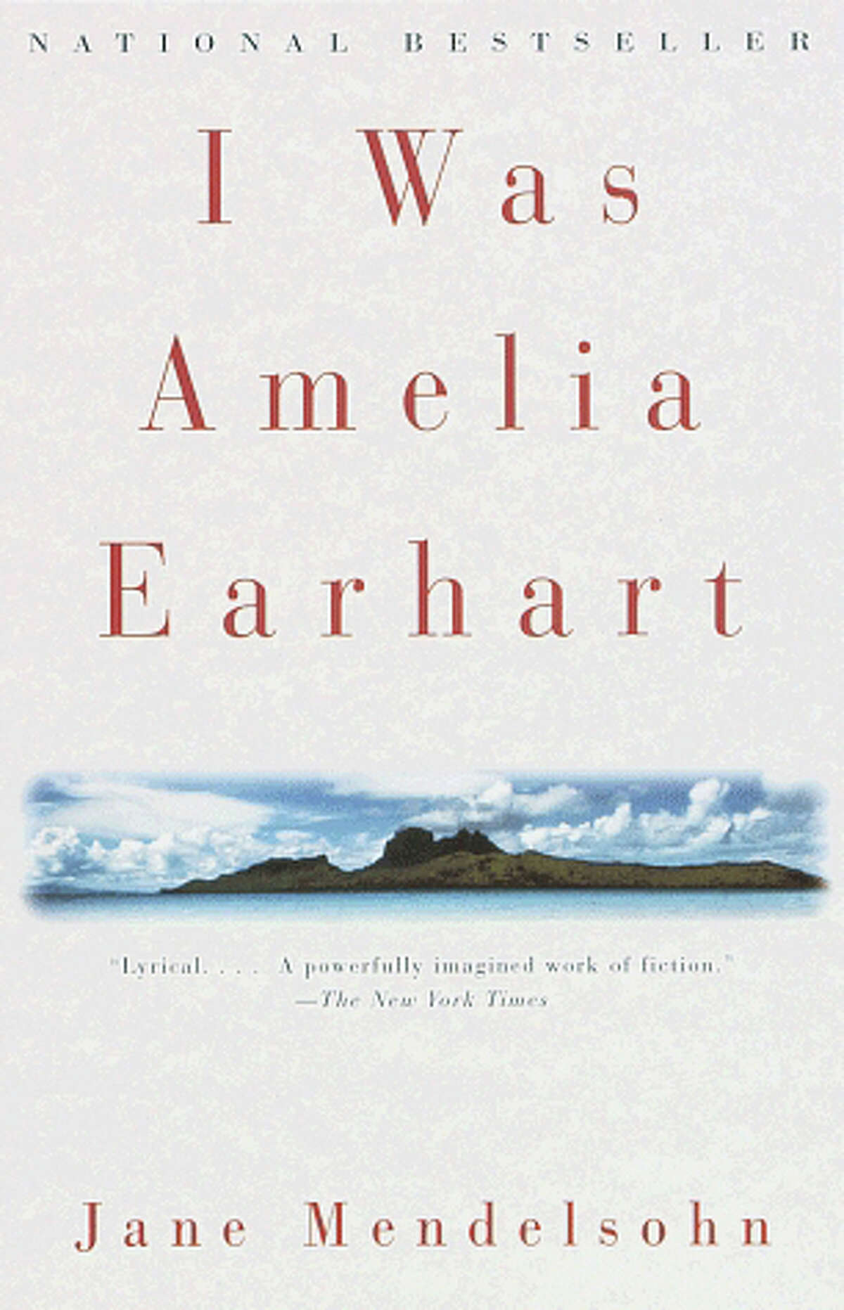 Above is the book cover to "I was Amelia Earhart" by Jane Mendelsohn. She will discuss the book Wednesday, Jan. 11, at Westport Public Library.