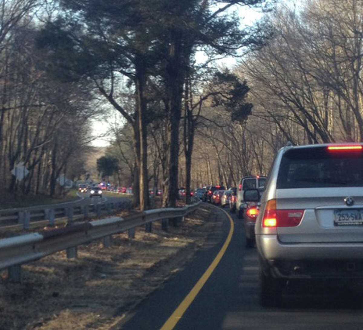 Crash In Fairfield Ties Up Merritt Parkway Traffic