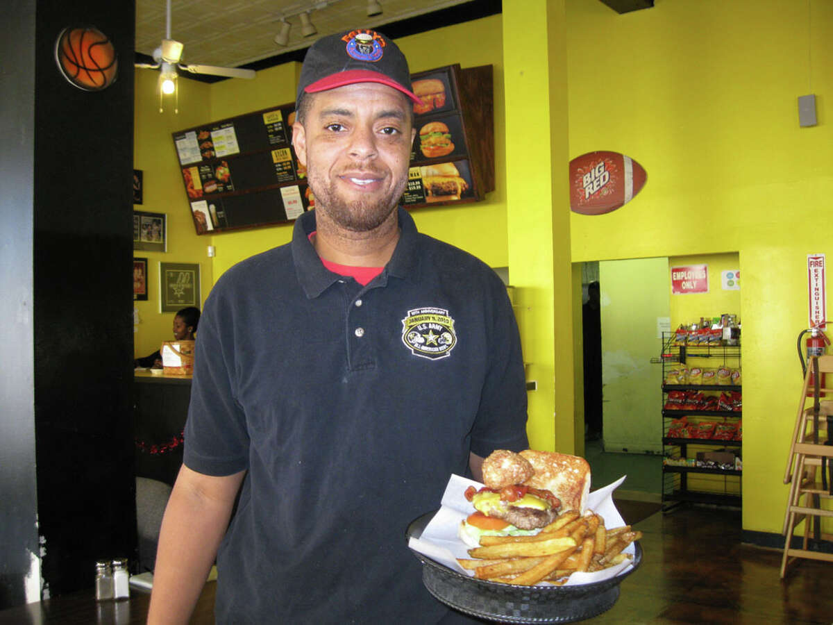 Fatty's Burgers & More owner Mark Outing has added the "Ice Cream Cheeseburger" to his menu.