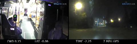 Crash video shows bus, pickup ran stop signs