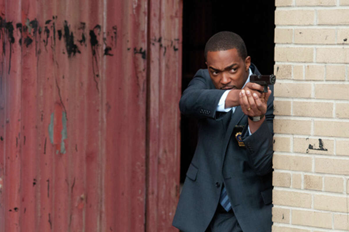 Anthony Mackie in "Man on a Ledge."