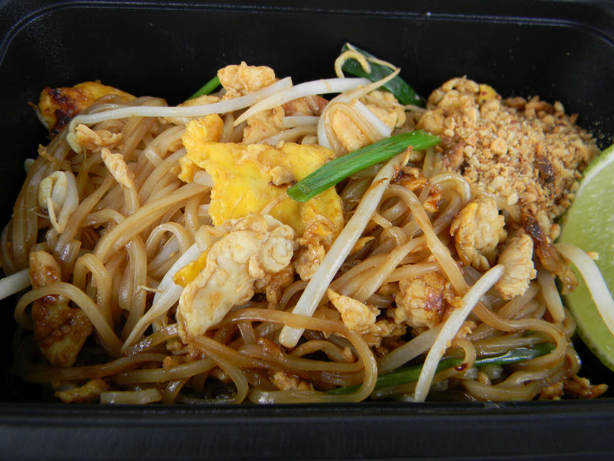 Pad Thai, the signature dish as served at Pad Thai Box.