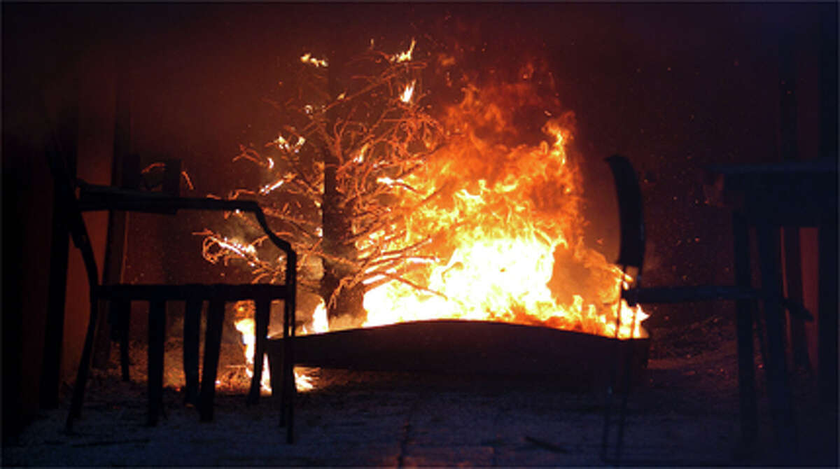 VIDEO: Here's how easy it is for your Christmas tree to catch fire