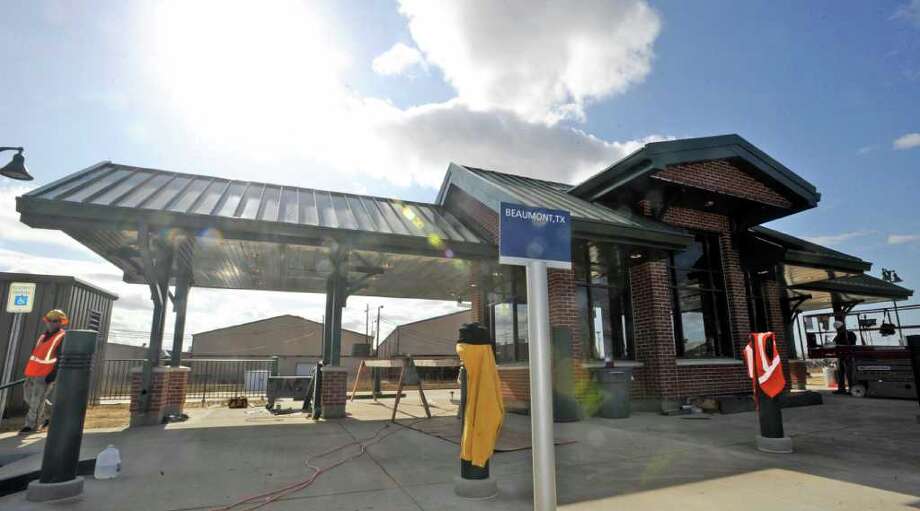 Unmanned Amtrak station nearing completion in Beaumont Beaumont