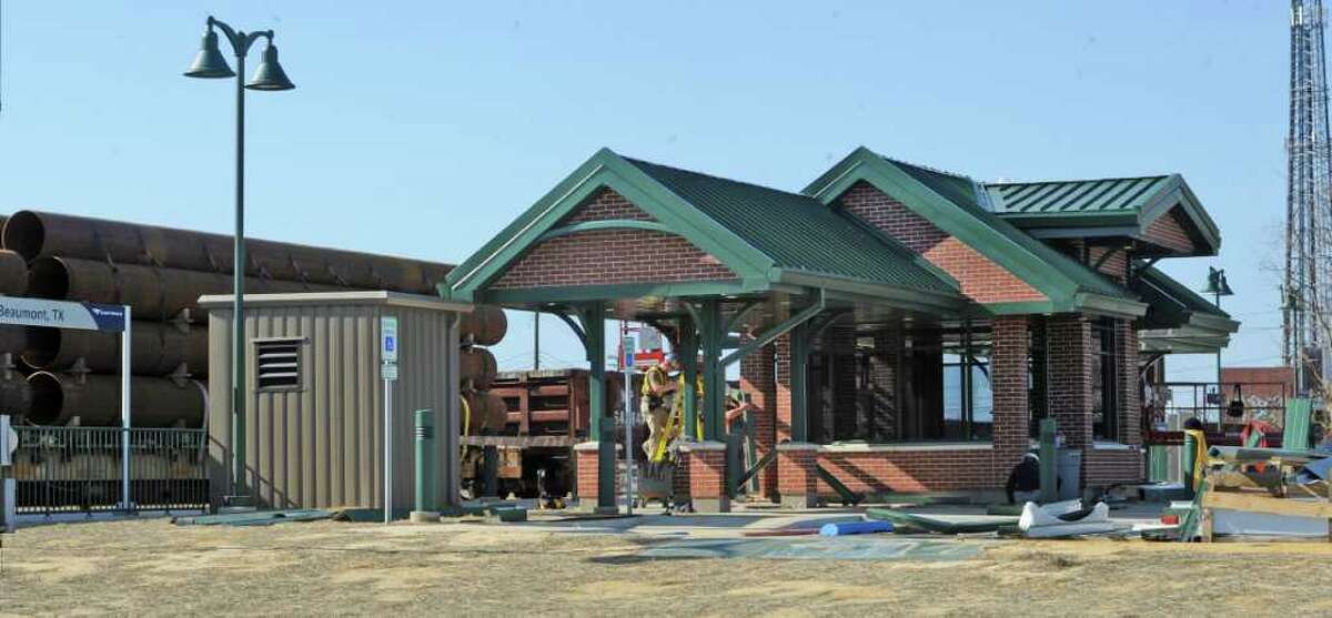 Unmanned Amtrak station nearing completion in Beaumont