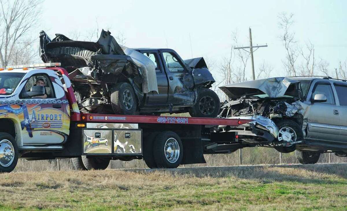 54 injured in estimated 40vehicle wreck on Texas 73