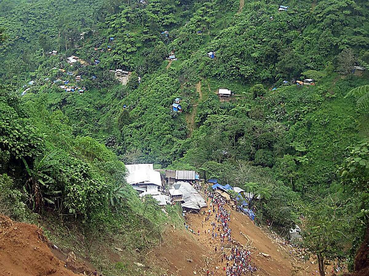 Landslide in Philippines buries dozens near Manila
