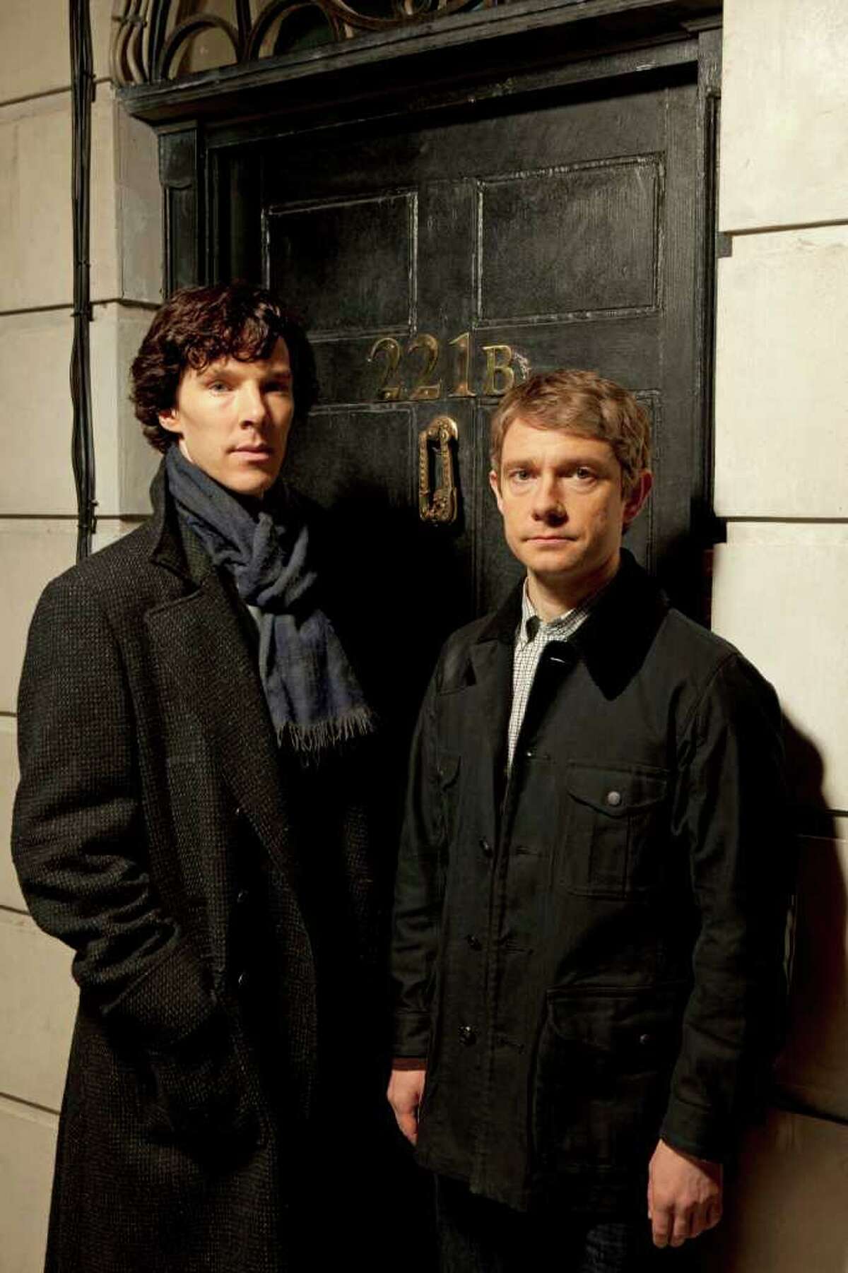 Supporting actor/miniseries: Martin Freeman (right), "Sherlock," PBS