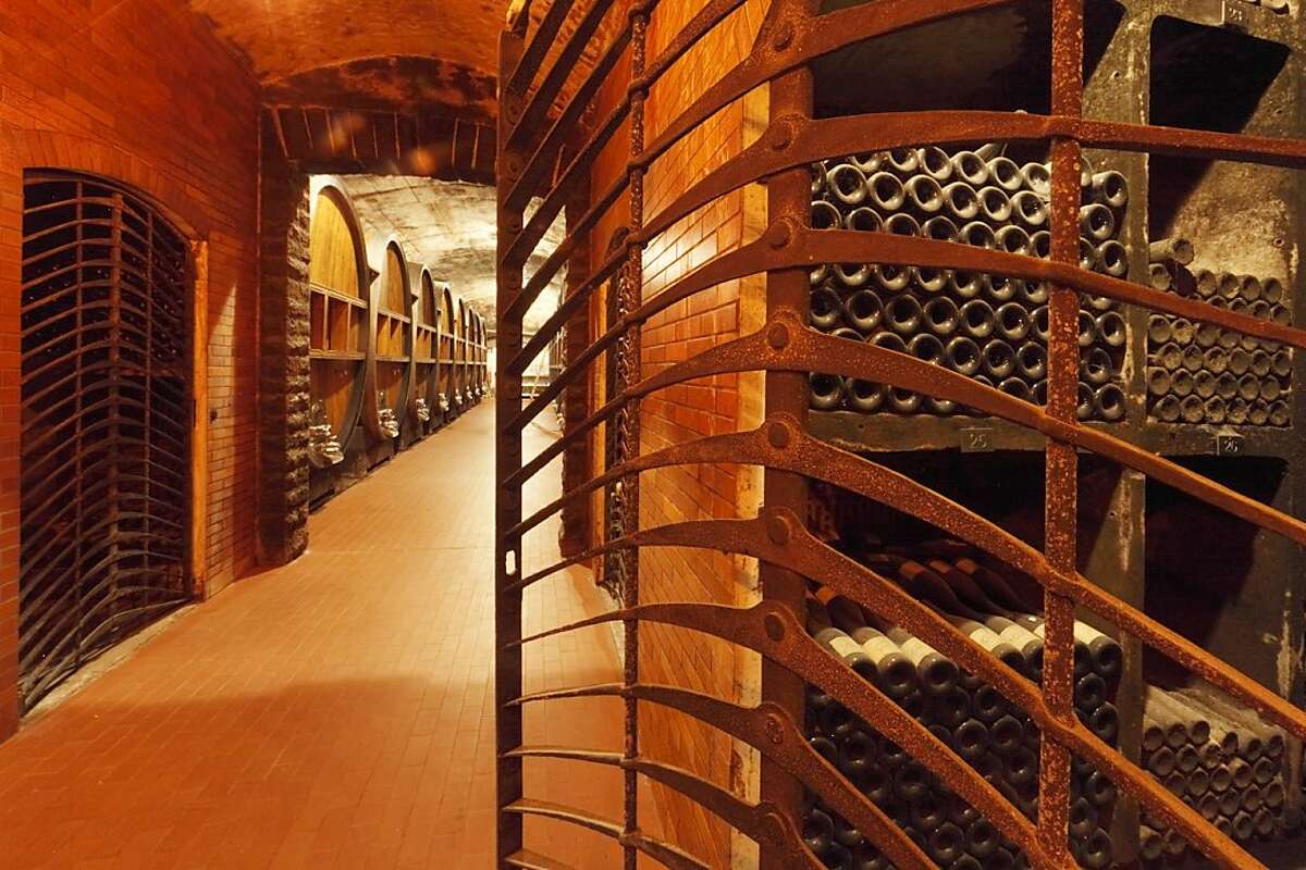 The cellar of Cantina Terlan, one of Alto Adige's top wine producers.