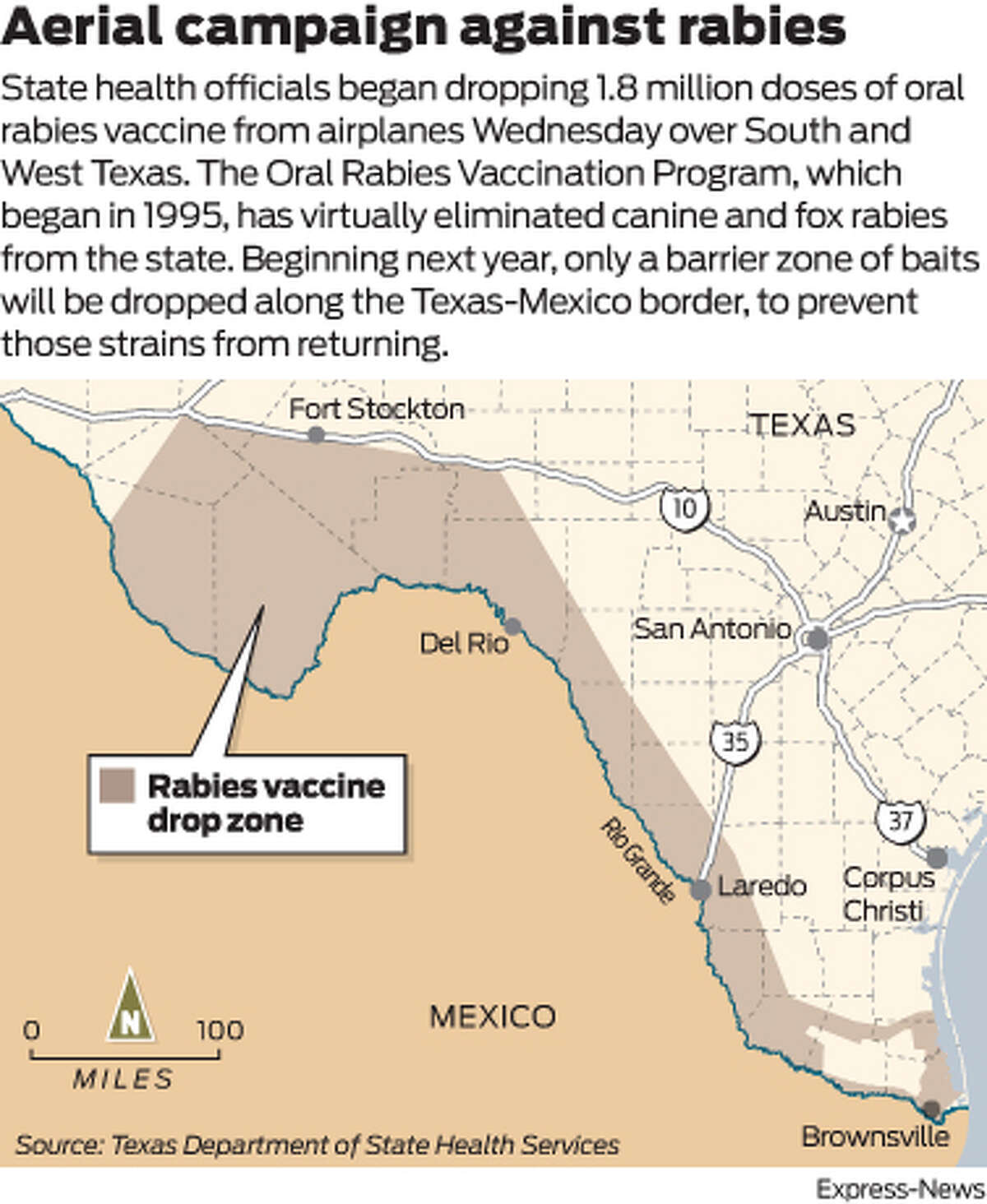 A big bite is being taken from state rabies program