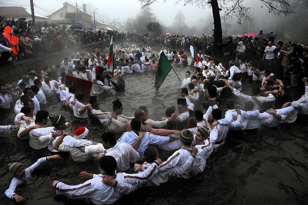 Bulgarians celebrate Epiphany