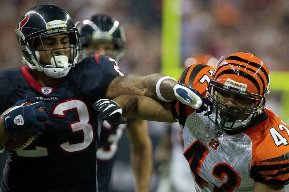 Foster, Texans run by Bengals