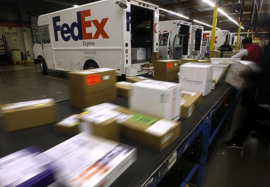 Record volume of packages delivered this year SFGate