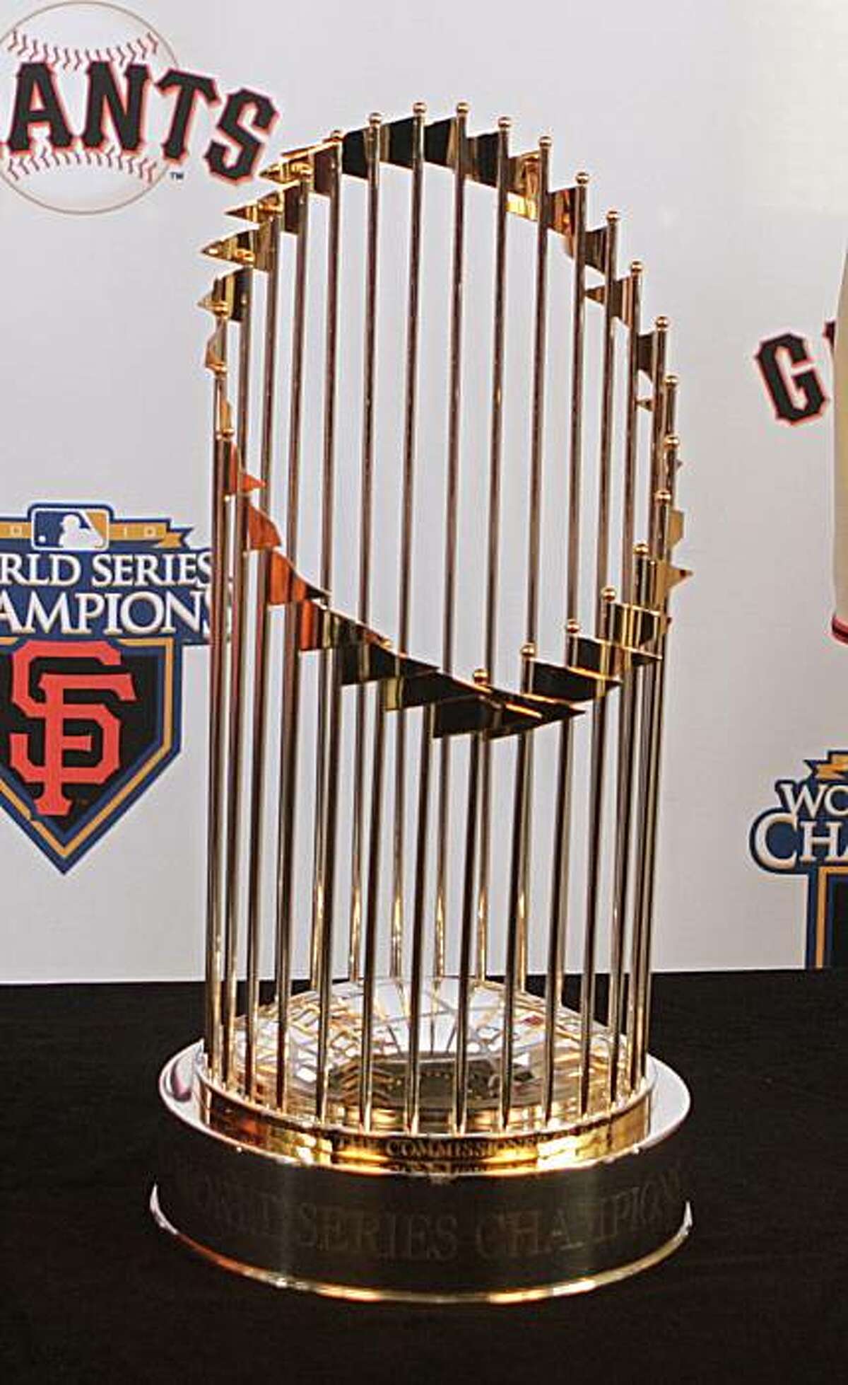 SF Giants to take championship trophy on tour