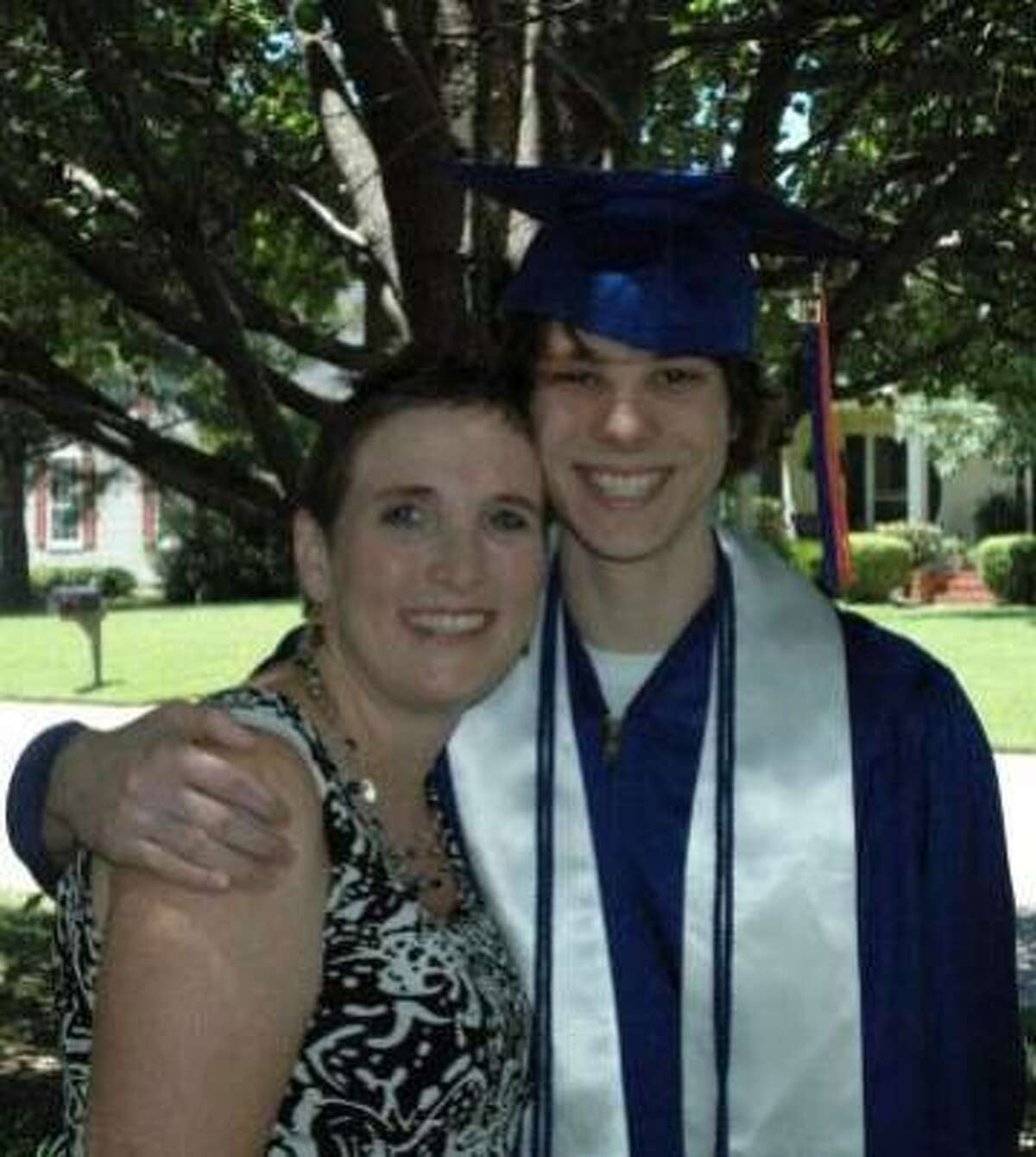 Josh Turnage and his mother, Christi Turnage, of Madison, Mississippi.