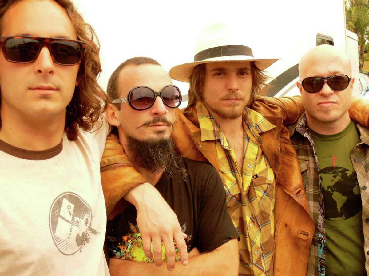 Lukas Nelson (son of Willie) and his band Promise of the Real