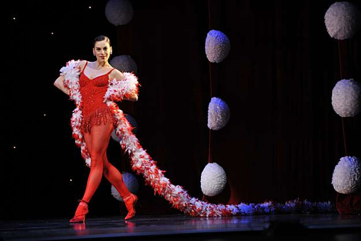 ballet christmas jumper
