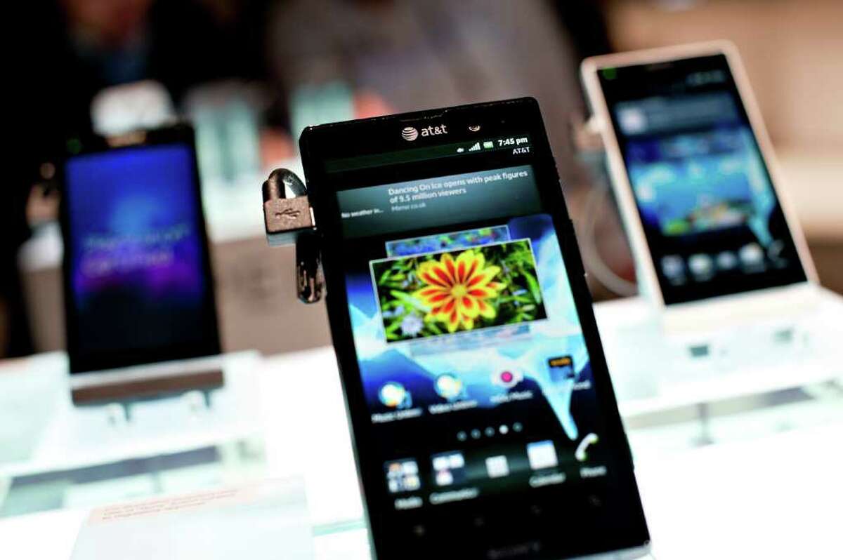 Gadgets on display at 2012 Consumer Electronics Show