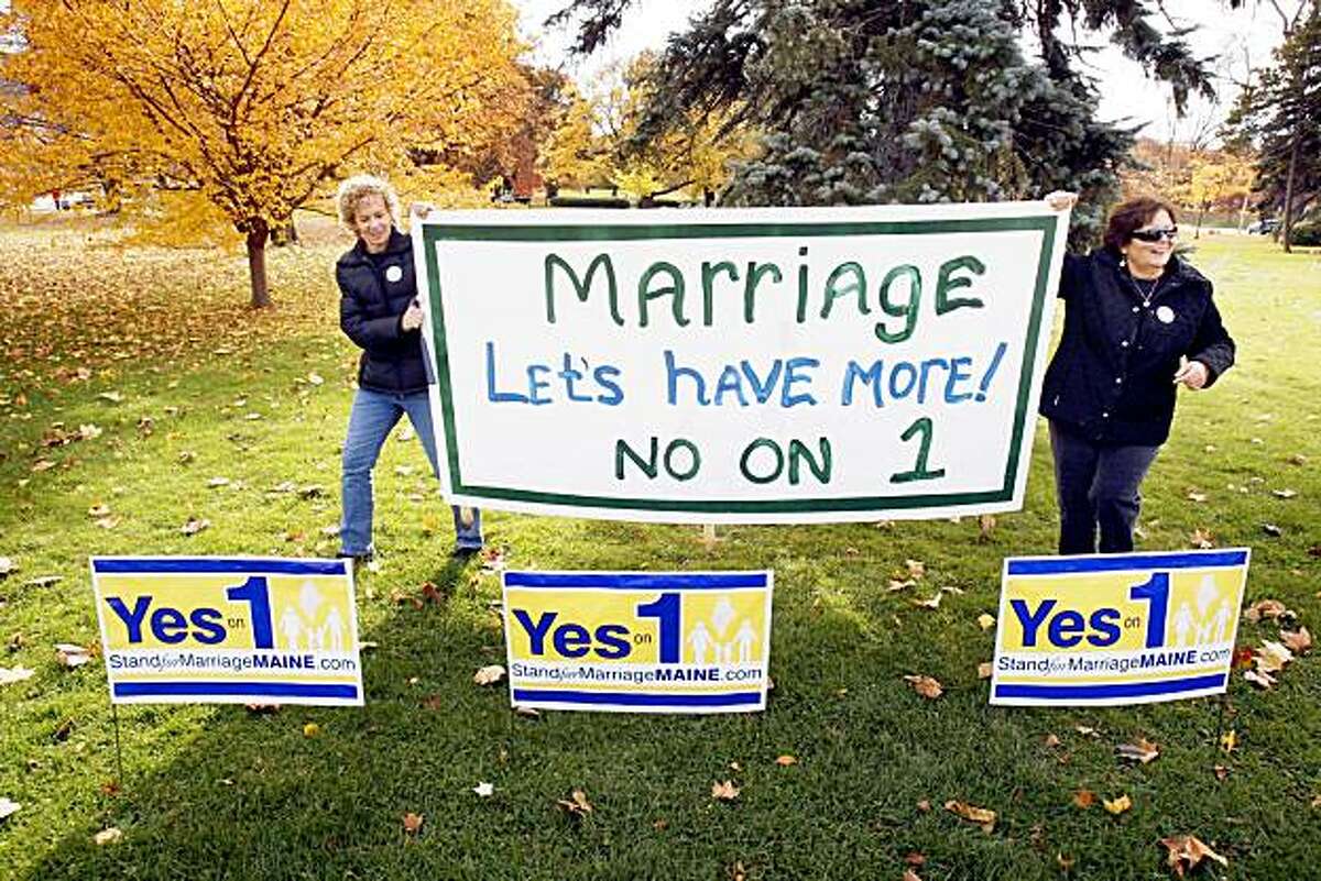 Maine Voters Overturn Legal Same Sex Marriage