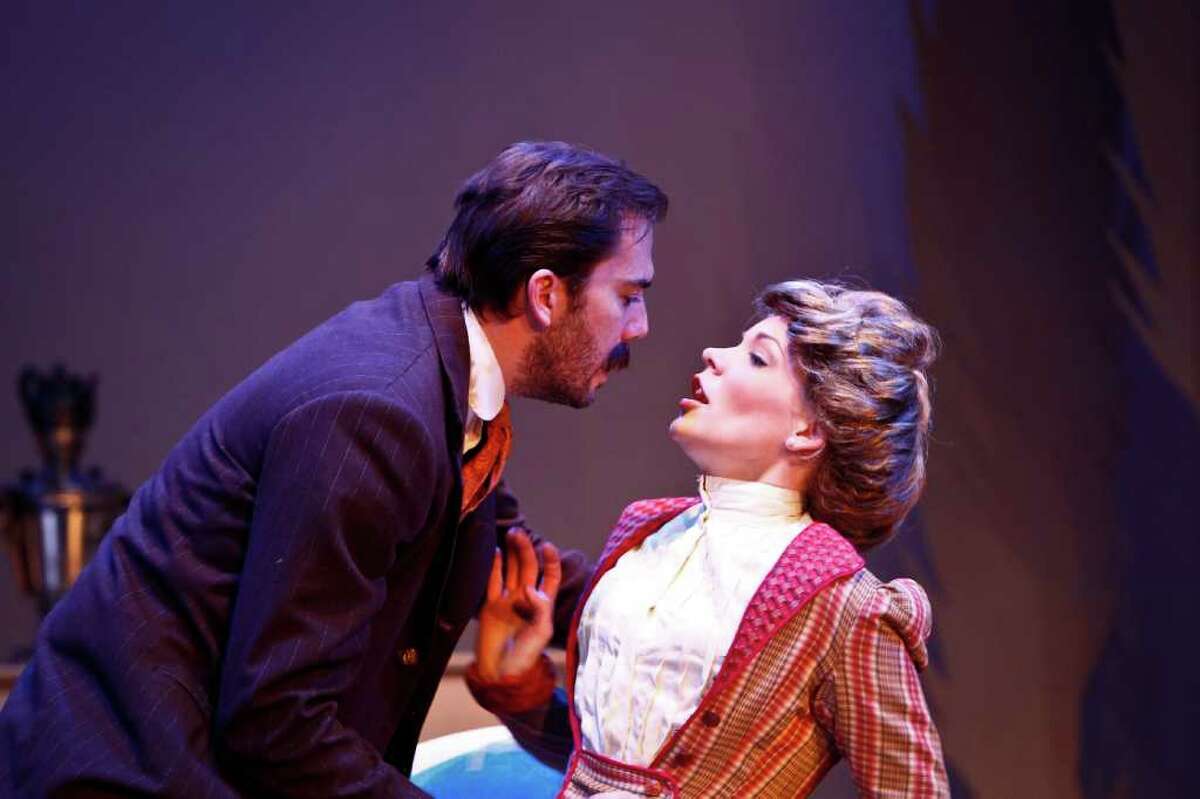 David Matranga stars as Astrov and Tracie Thomason plays Yelena in Classical Theatre Company's production of Chekhov's Uncle Vanya.
