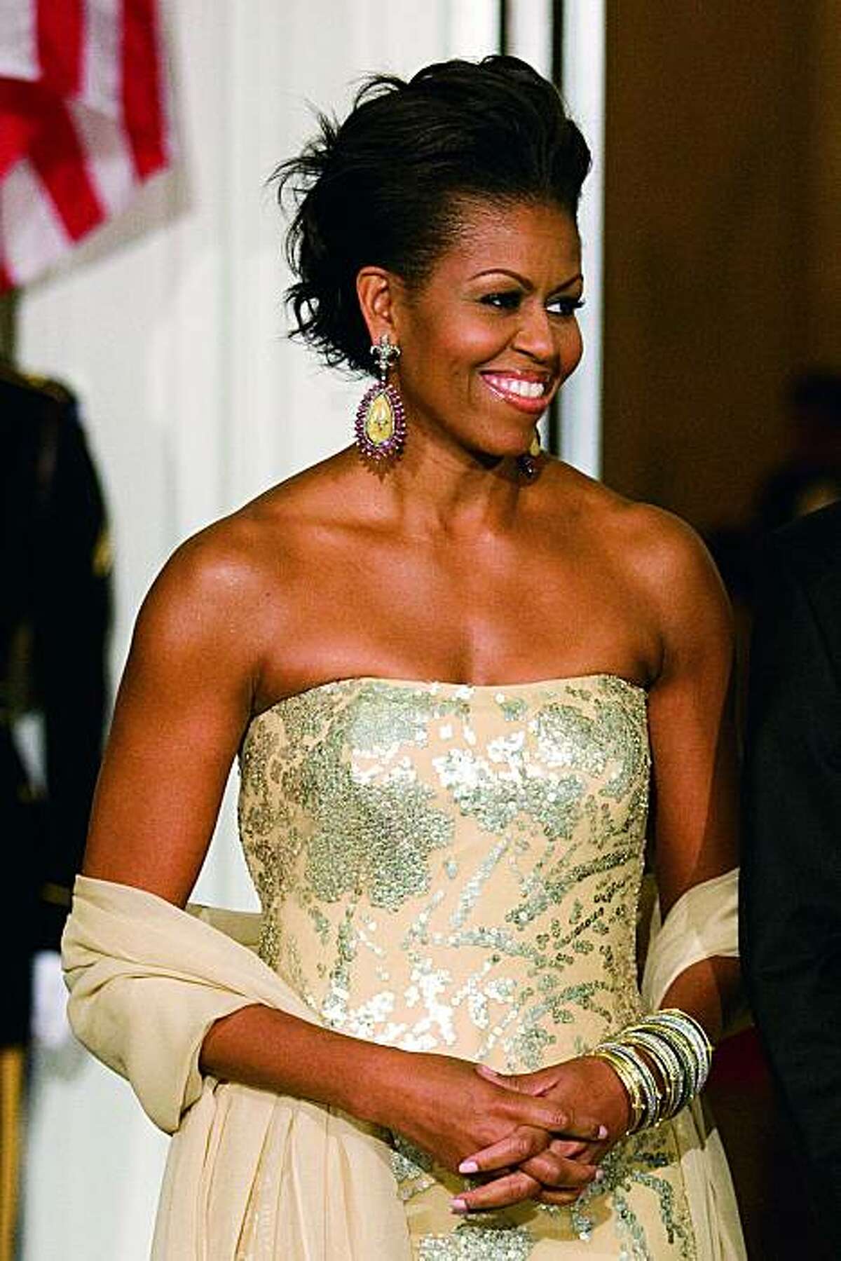 Michelle Obama Shoulders