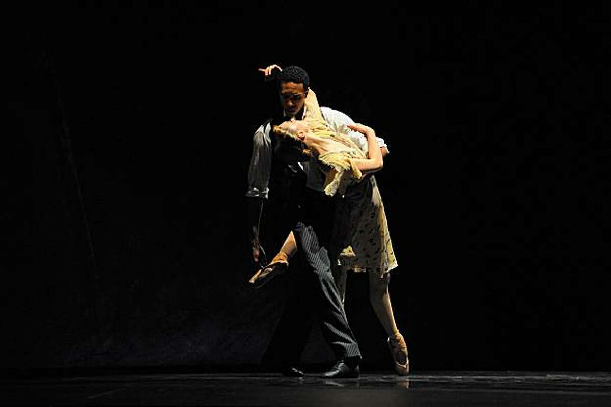 Sarah Van Patten and Anthony Spaulding in Tomasson's Nanna's Lied.