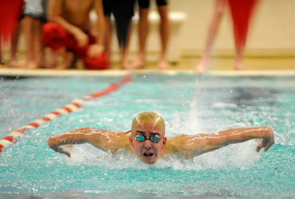 Brookfield boys swimming & diving team tops SWC powerhouse Pomperaug ...