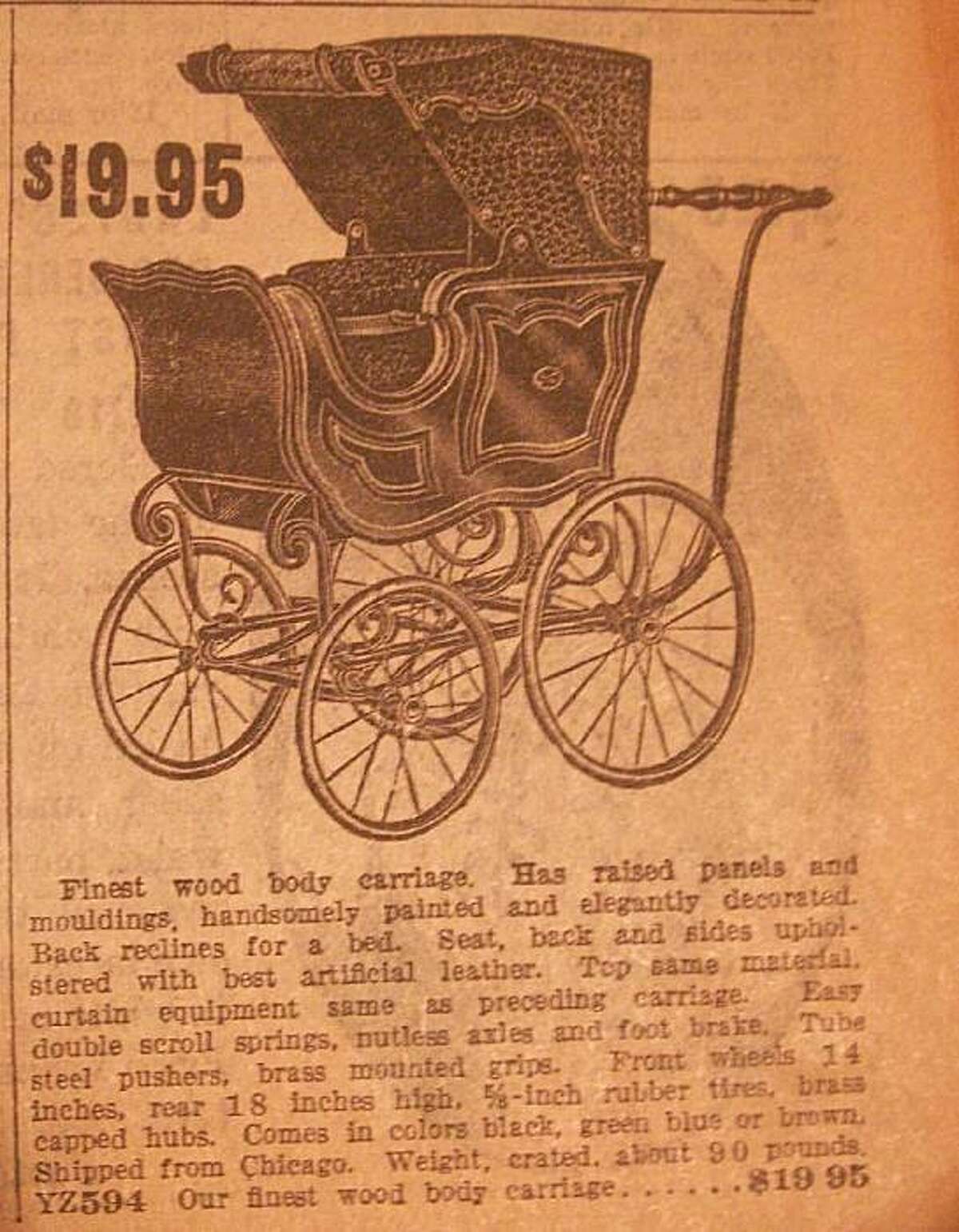 Catalog shopping the year the Titanic sank