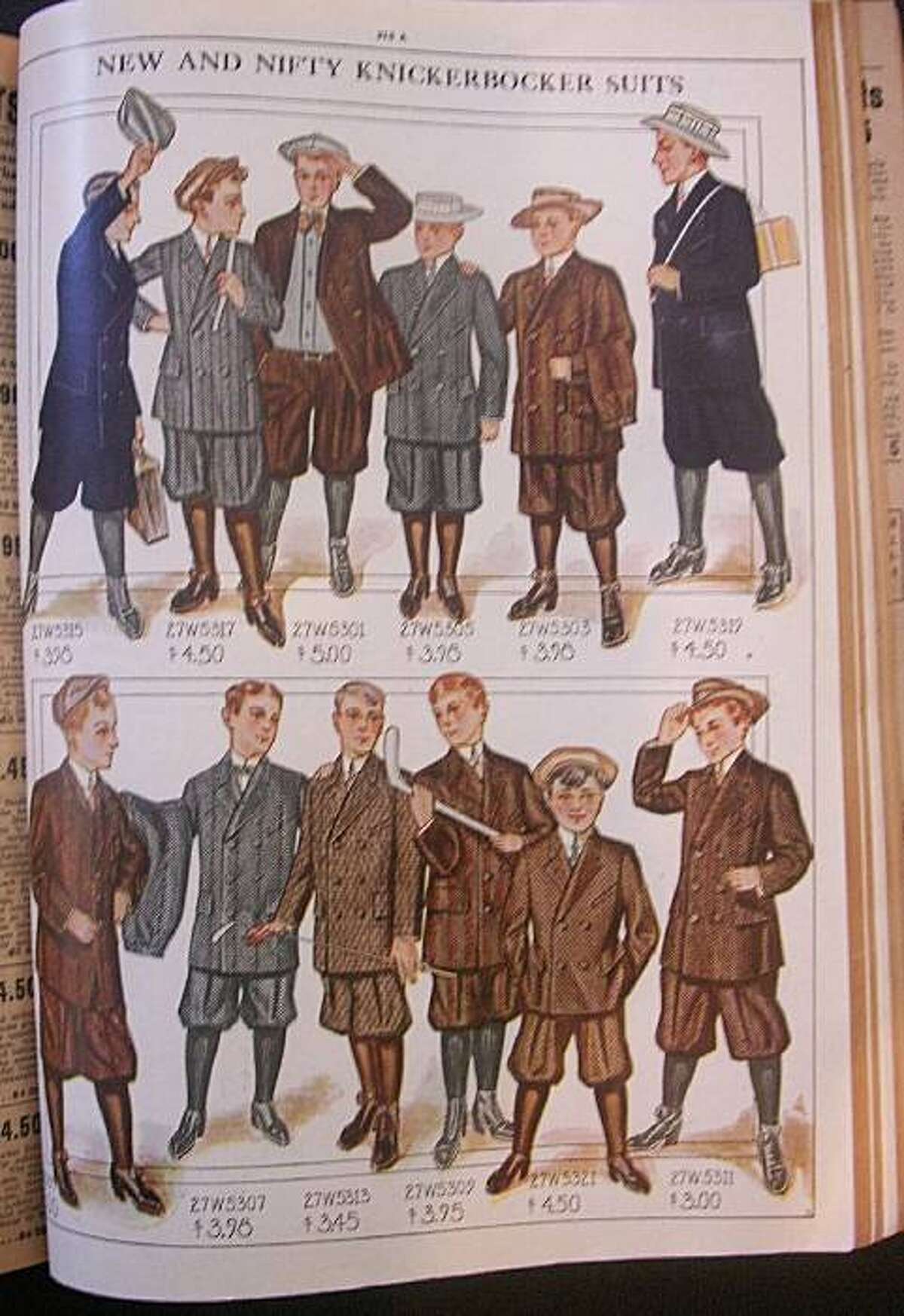 Catalog shopping the year the Titanic sank