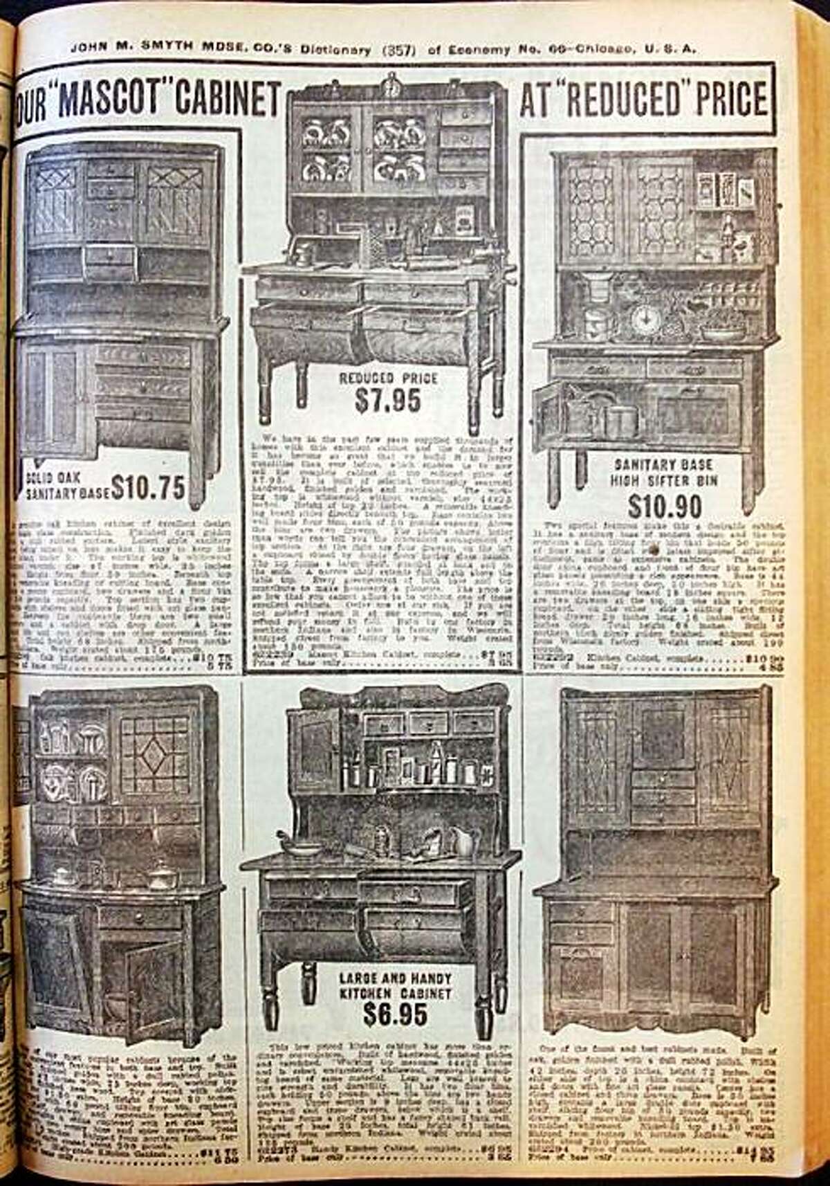 Catalog shopping the year the Titanic sank