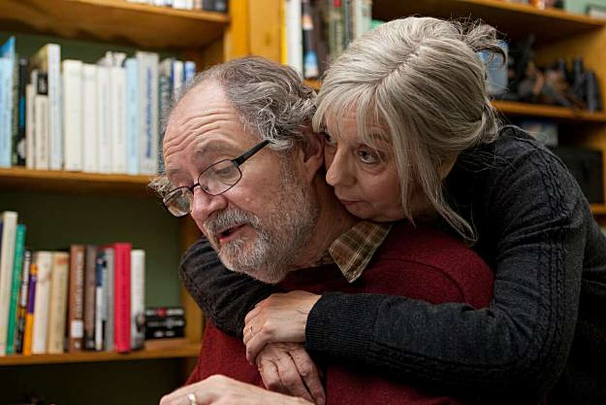 Jim Broadbent as Tom and Ruth Sheen as Gerri in, "Another Year."