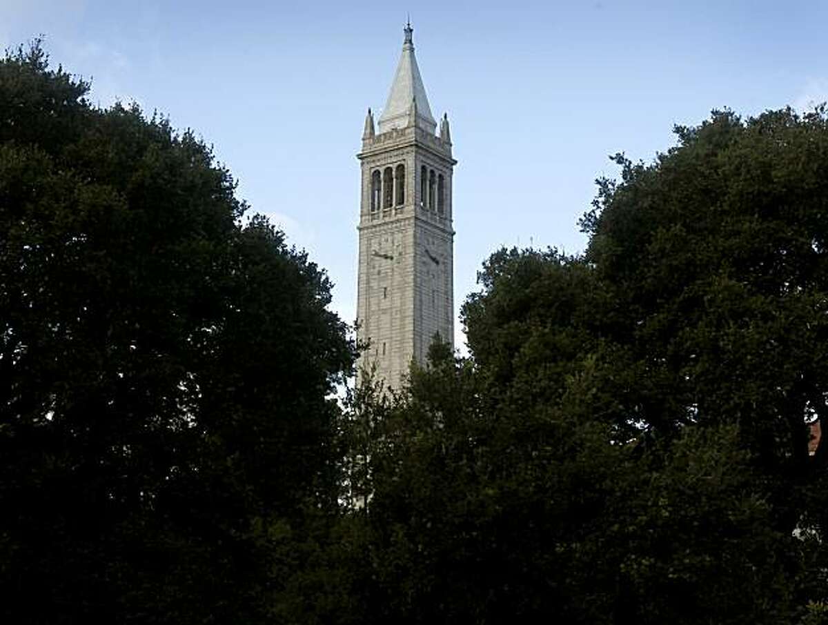 The Campanile rises above a grove of trees at UC Berkeley on Wednesday, Dec. 29, 2010.