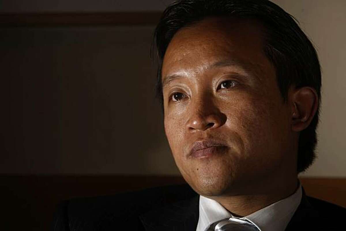Board of Supervisors President David Chiu is seen in his office at City Hall in San Francisco, Calif. on Thursday, September 17, 2009.