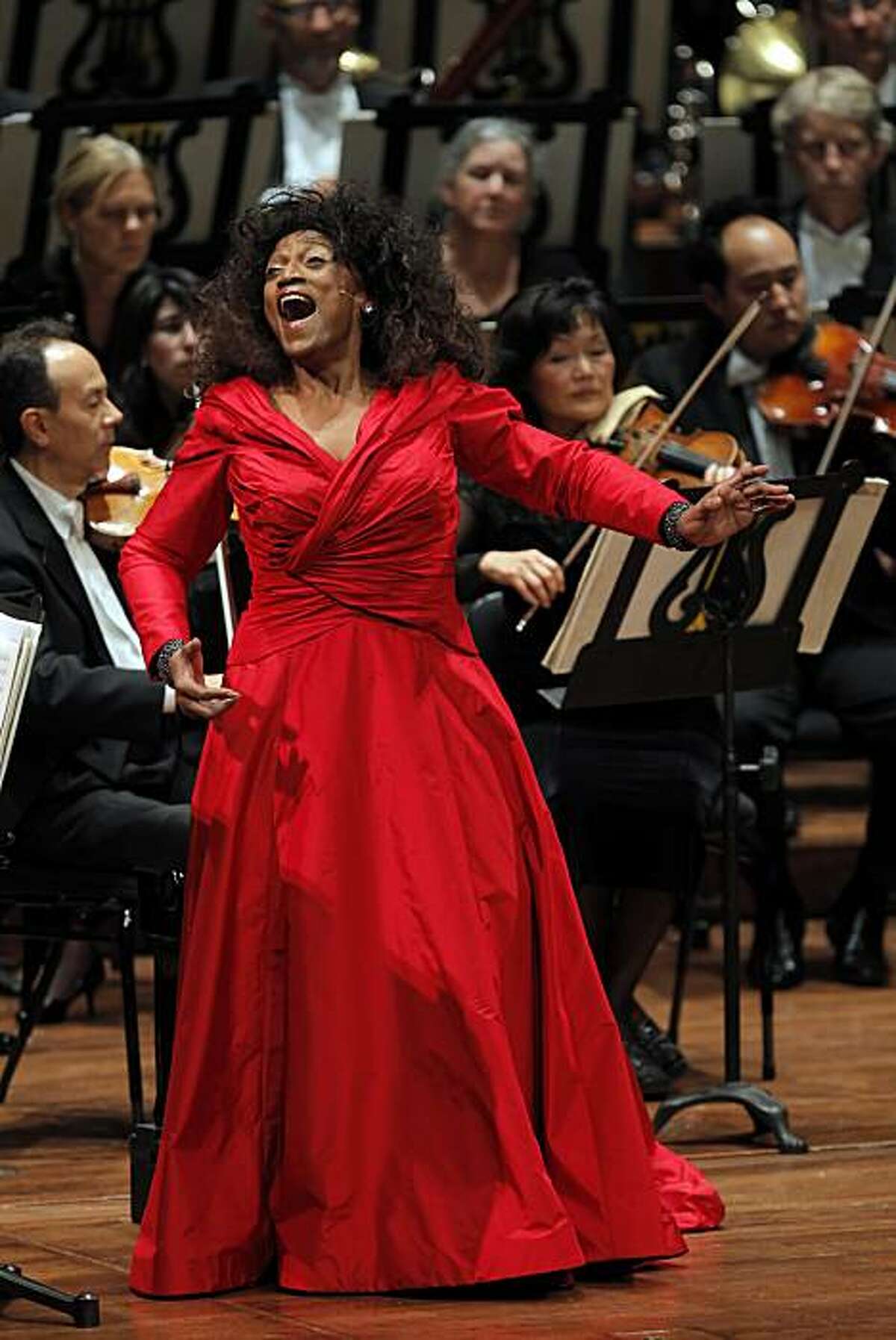 Music Review Jessye Norman At Symphony Gala