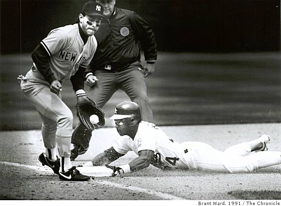 Oakland Athletics - Rickey Henderson on Rickey Henderson Field on the Rickey  Henderson Field logo. #RickeyHendersonField