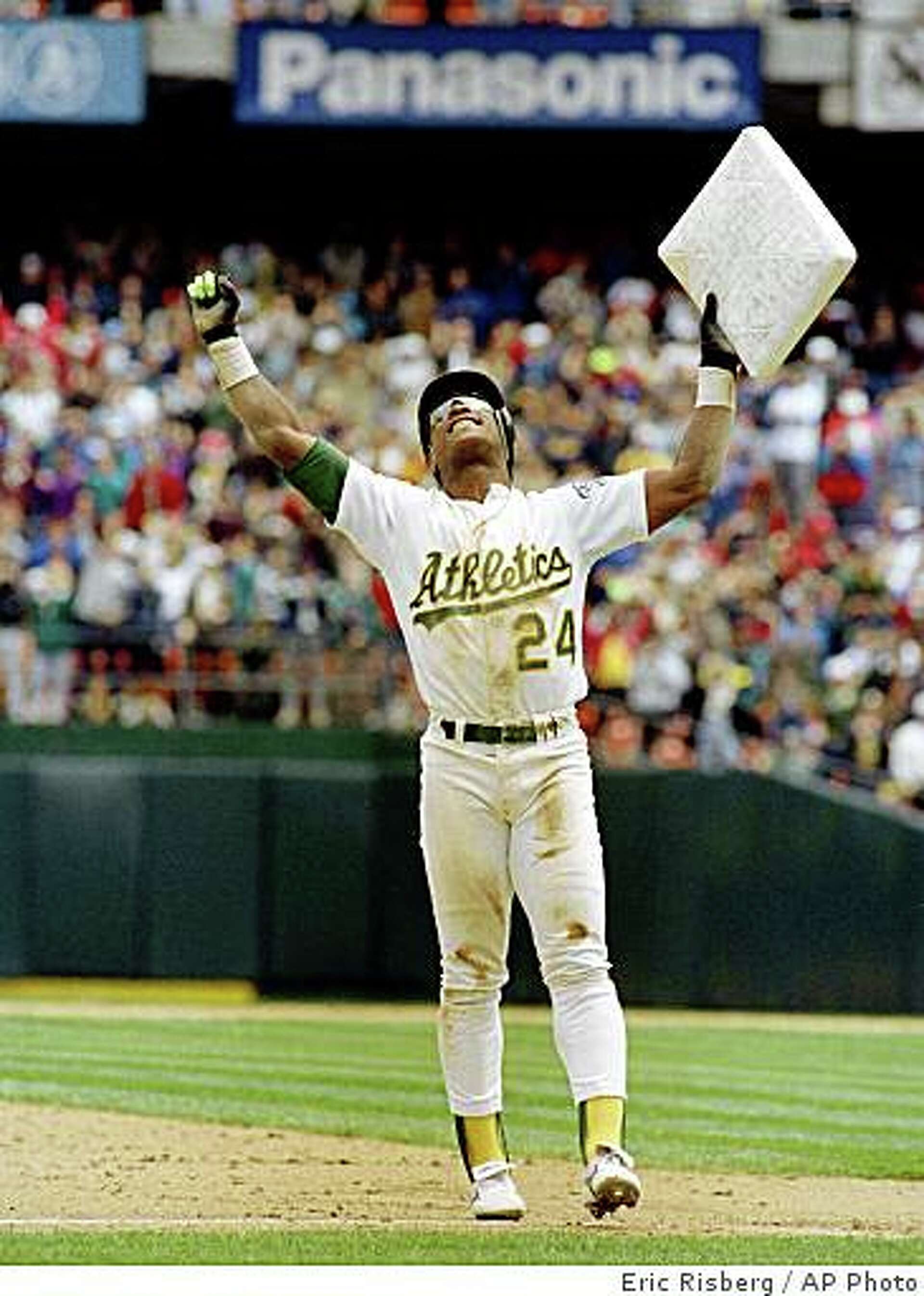 Rickey Henderson sneaked in as kid, now Coliseum field bears his name
